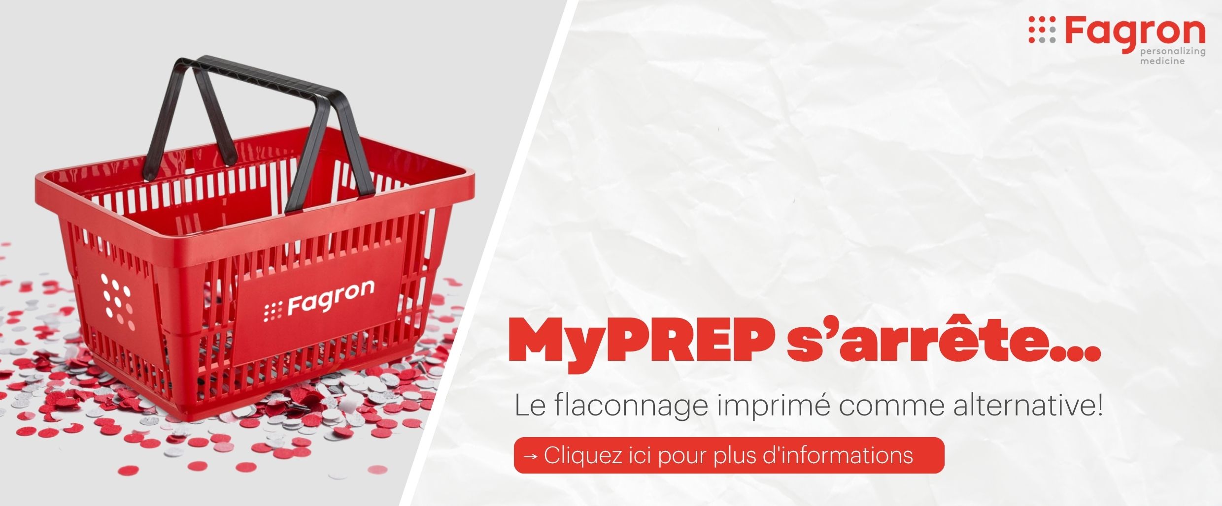 MyPREP s'arrÃªte &mdash; Le flaconnage imprim&eacute; comme alternative